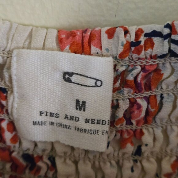 Pins And Needles 100% Silk Babydoll Cami Size M - Picture 4 of 5